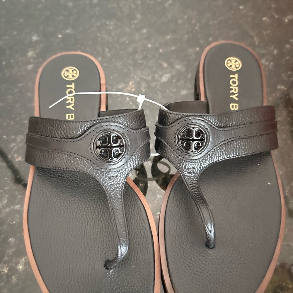 Tory Burch Elegant Black Sandals